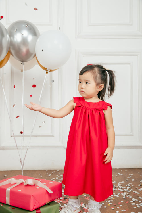 Margaux Dress in Red