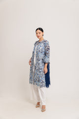 Allesia Outer Top in Blue