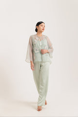 Aubree Blouse in Green