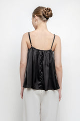 Nara Camisole Top in Black