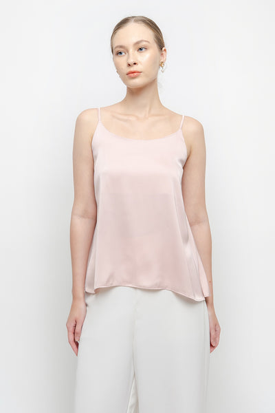 Nara Camisole Top in Dusty Pink