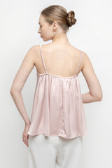 Nara Camisole Top in Dusty Pink