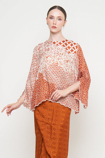 Senjana Top in Terracotta