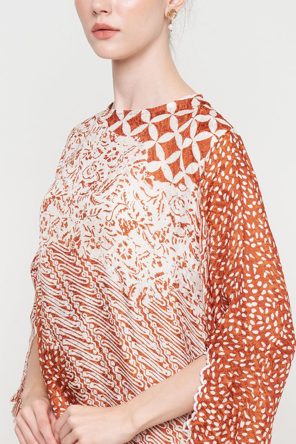 Senjana Top in Terracotta