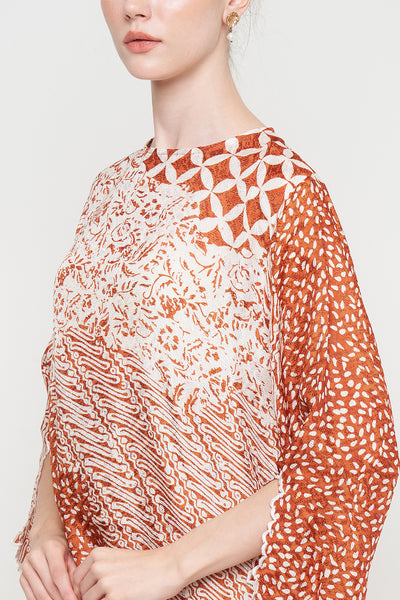 Senjana Top in Terracotta