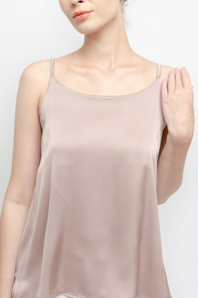 Nara Camisole Top in Brown