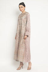 Lei Dress in Pink Blush