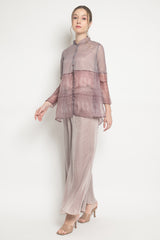 Walta Top in Maroon