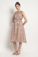Klea Dress in Dusty Pink