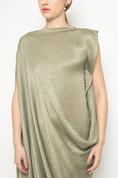 Selene Dress in Sage