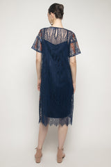 Azalia Dress in Navy