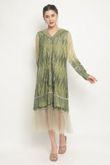 Elina Dress in Green