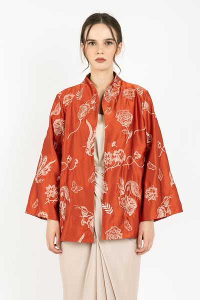 Terracotta Floral Outer