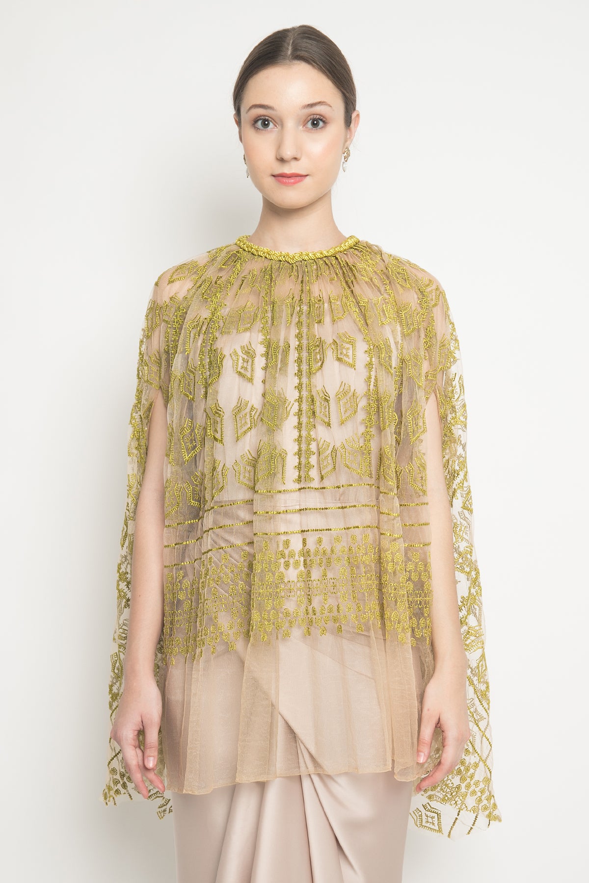 Sinergi Top Set 01 in Nude and Chartreuse