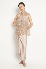 Camelia Top in Nude Peach