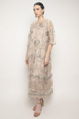 Ghaila Dress in Nude