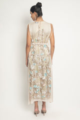 Ivory Bloom Maxi Dress