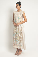 Ivory Bloom Maxi Dress