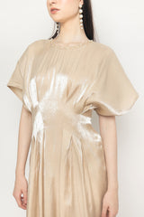 Dune Dress in Light Gold