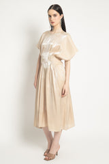 Dune Dress in Light Gold