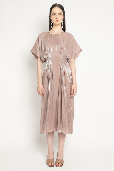 Dune Dress in Rosegold