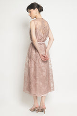 Nalaya Dress in Dusty Pink