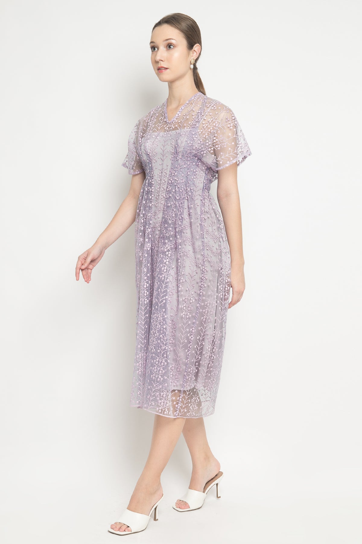 Greeta Dress in Lilac