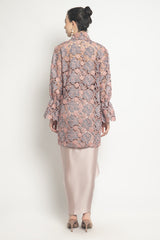 Hava Kebaya Top in Pink Lilac