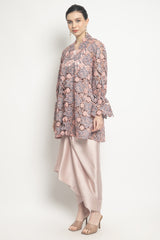 Hava Kebaya Top in Pink Lilac