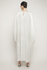 Calla Kaftan Dress in Off White