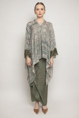 Nirmala Set in Moss Green