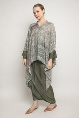 Nirmala Set in Moss Green