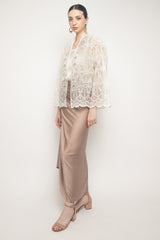 Aliva Outer Top in Ivory