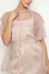 Rosy Lace Tunic