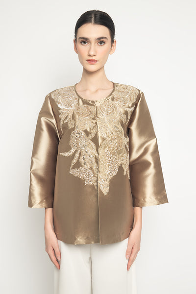 Aluna Top in Gold