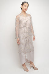 Raina Kebaya Top in Nude Pink