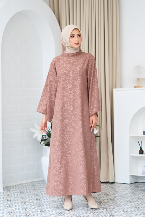 Amber Dress in Bronze