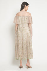 Delilah Dress in Cream Sage
