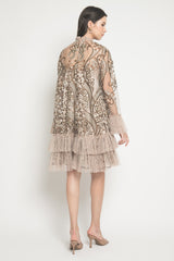 Elettra Dress in Coffee