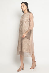 Kaila Dress in Taupe