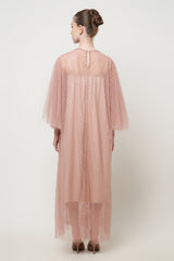 Karmen Dress in Deep Peach