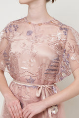 Keira Dress in Shades of Rose