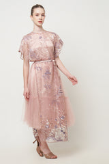Keira Dress in Shades of Rose