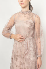 Milda Dress in Taupe