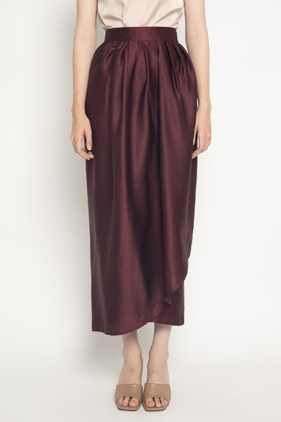 Mitha Skirt in Burgundy