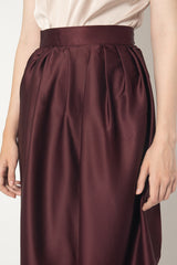 Mitha Skirt in Burgundy