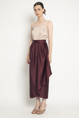 Mitha Skirt in Burgundy