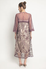 Monet Dress in Grape
