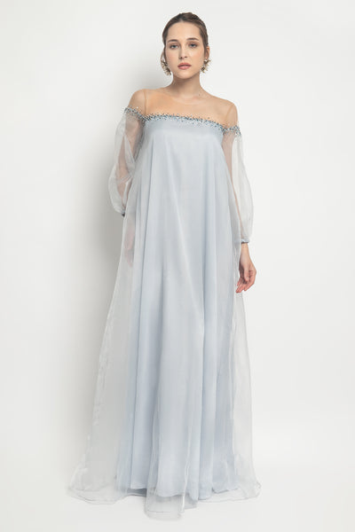 Pax Dress in Icy Blue