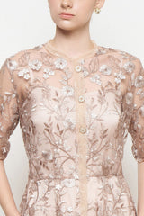 Penelope Dress in Caramel